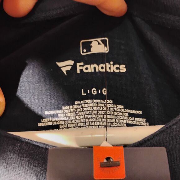 New York Yankees tshirt mens L Large Fanatics MLB baseball short sleeve - Picture 6 of 7